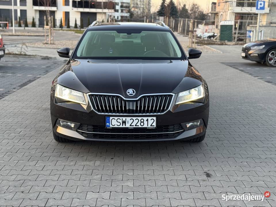 Skoda Superb DSG ALU 19 Tempomat Skóra Panorama centralny zamek Toruń