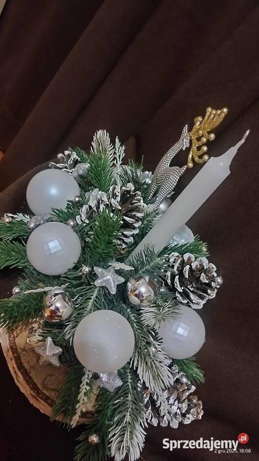Stroik świąteczny bożonarodzeniowy Koszyce