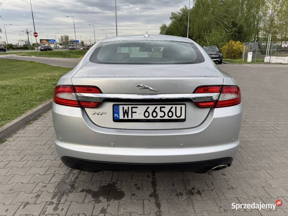 Jaguar XF komfortowa i prestiżowa limuzyna komputer pokładowy mazowieckie
