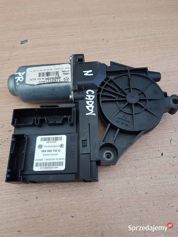 VW CADDY SKODA SILNICZEK SZYBY MODUL PRAWY PRZOD Turkowice sprzedam