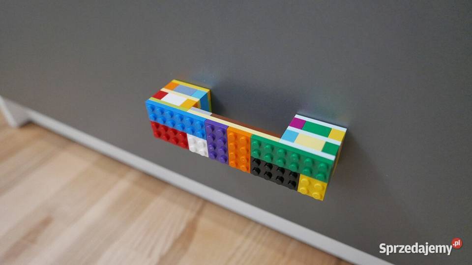 Uchwyt meblowy z klocków LEGO uchwyt dziecięcy Warszawa