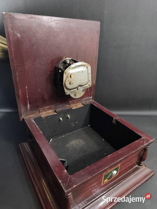 Gramofon Patefon Drewniany Poddębice sprzedam