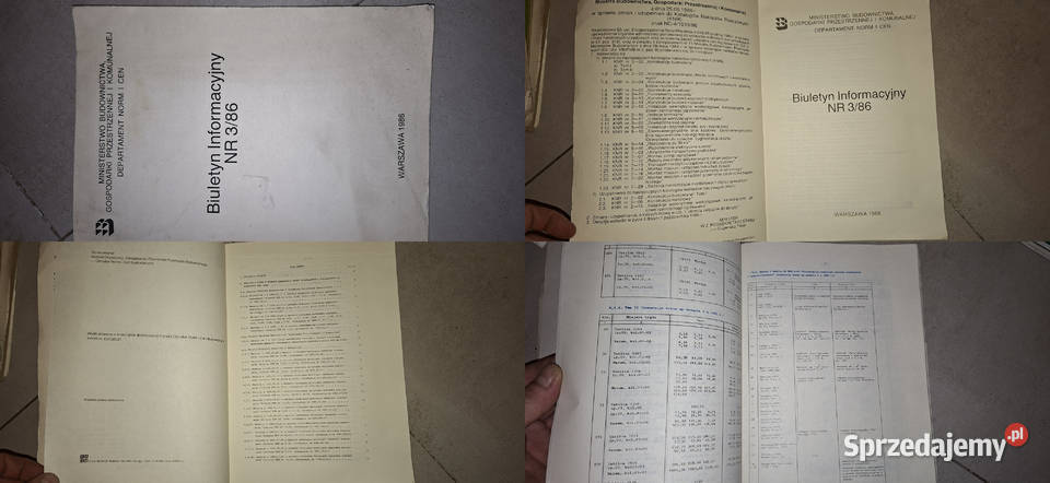 Unikalny Biuletyn Informacyjny MRiGPiK 386 niski Antykwariat wielkopolskie Łęczyca