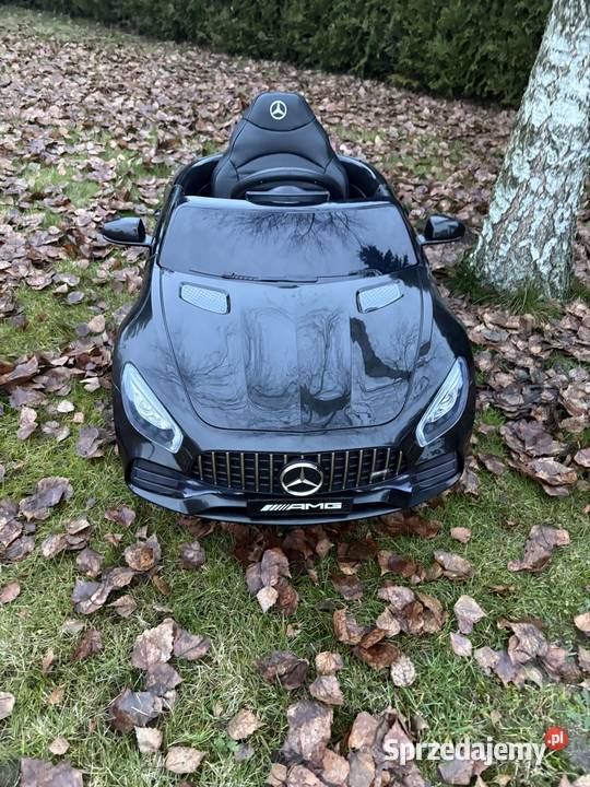 Samochód na akumulator Mercedes Benz GT czarny Radomsko