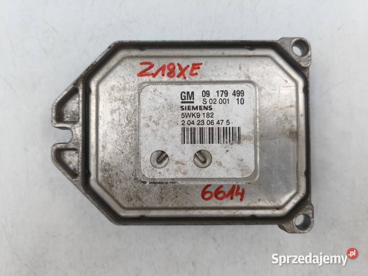 Sterownik Silnika Opel Vectra C 18 16v 09179499 Wyszków