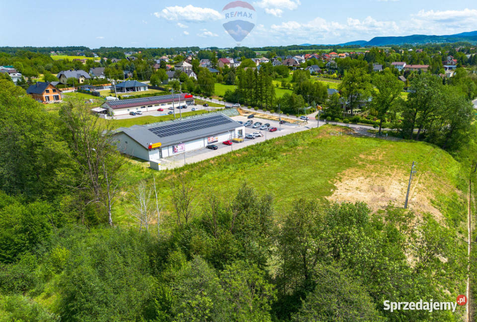 Działka pozwolenie na 2 hale i biurowiec Bulowice