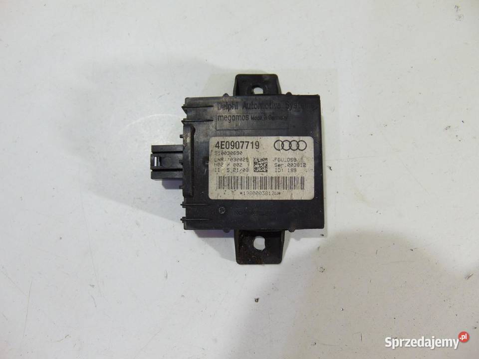 MODUŁ STEROWNIK ALARMU AUDI A8 D3 4E0907719