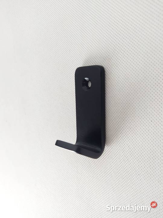 Wieszak haczyk mały metalowy czarny na ubrania małopolskie sprzedam