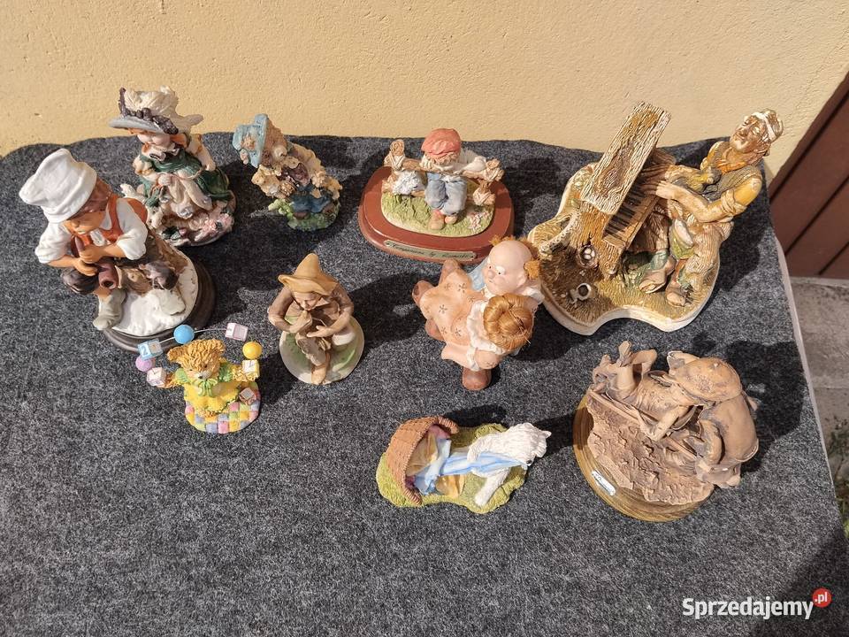 Figurki ręcznie robione z wielkiej Brytanii Łódź sprzedam