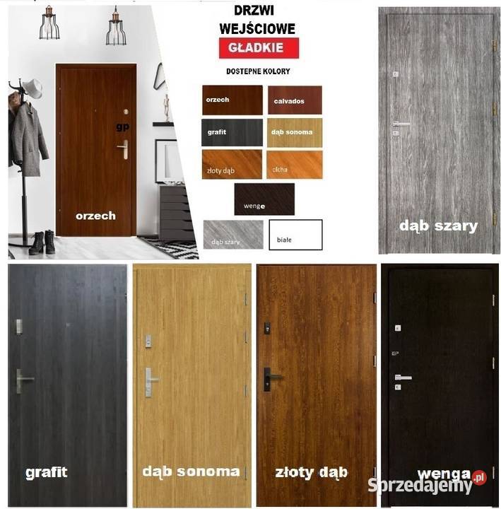 Drzwi wejściowe zewnętrzne do mieszkania śląskie Gliwice