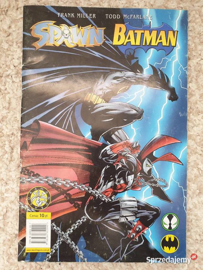 Spawn Batman Miller McFarlane Mandragora 2006 Gdynia