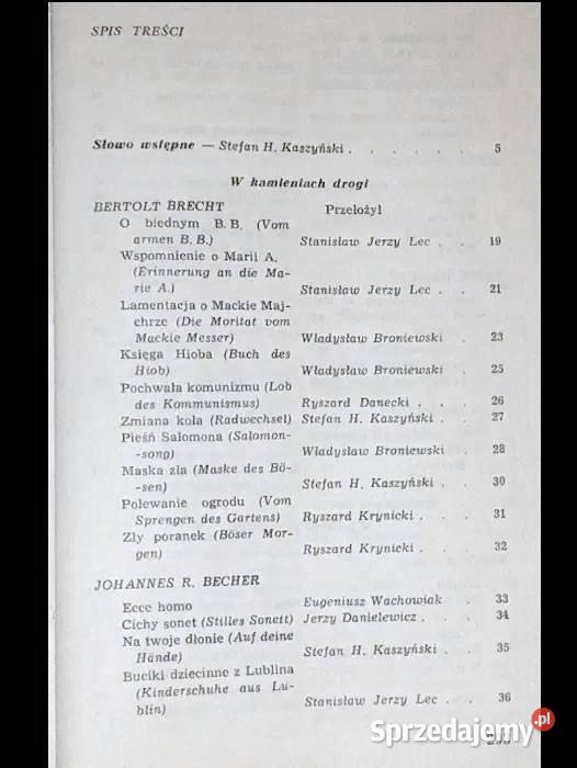 Dopowiedzenie świtu Antologia wierszy poetów NRD Chełm