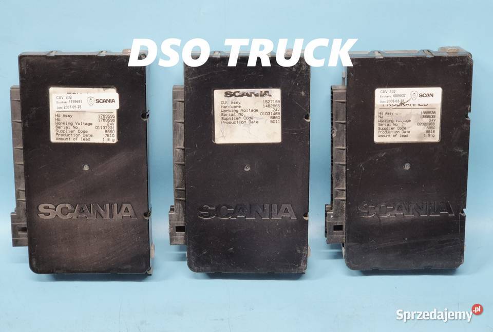 STEROWNIK KOMPUTER SWIATEL CUV SCANIA R 1769683 świętokrzyskie Zawichost