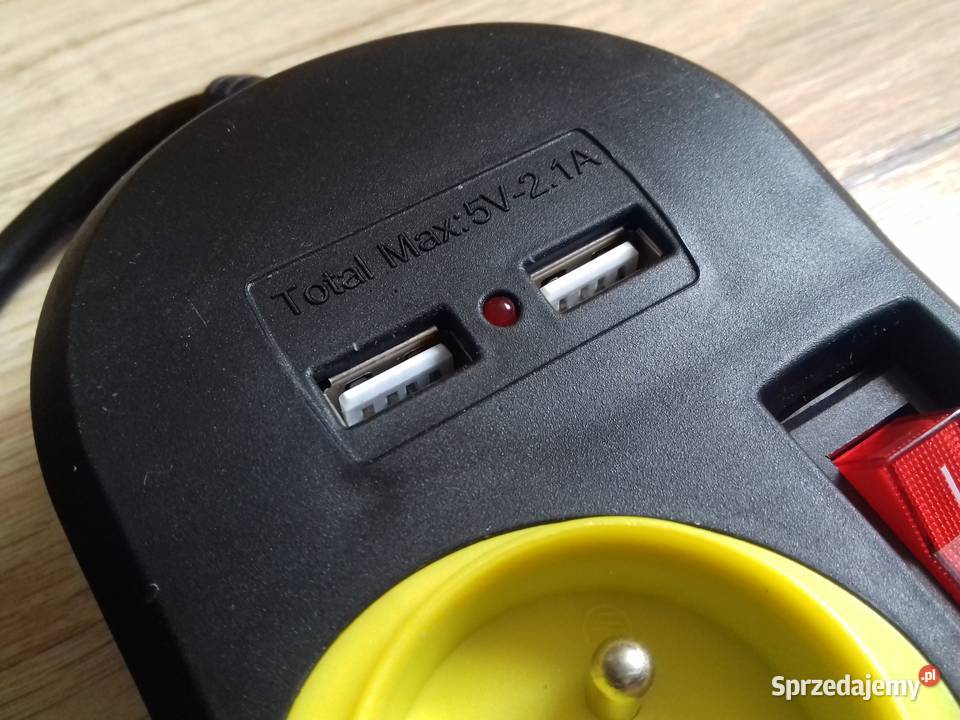 Przedłużacz 230V Maclean MCE209B Listwa kujawsko-pomorskie Bydgoszcz