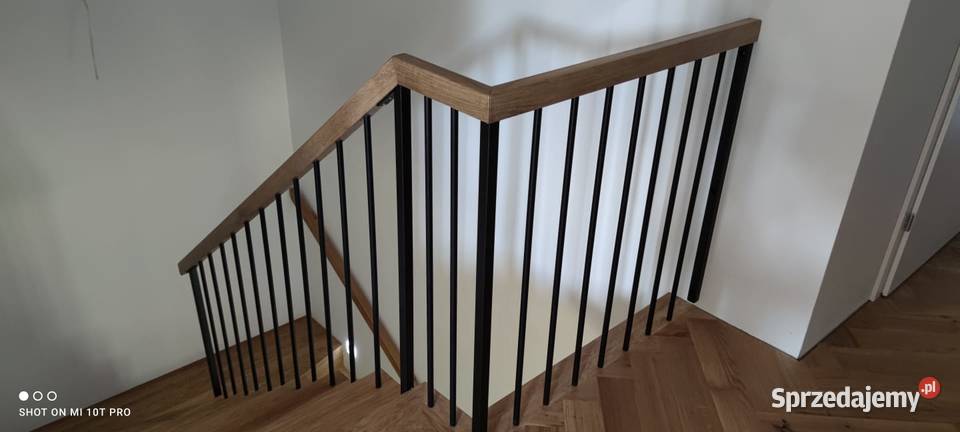 Tralki okrągłe metalowe do balustrad podlaskie