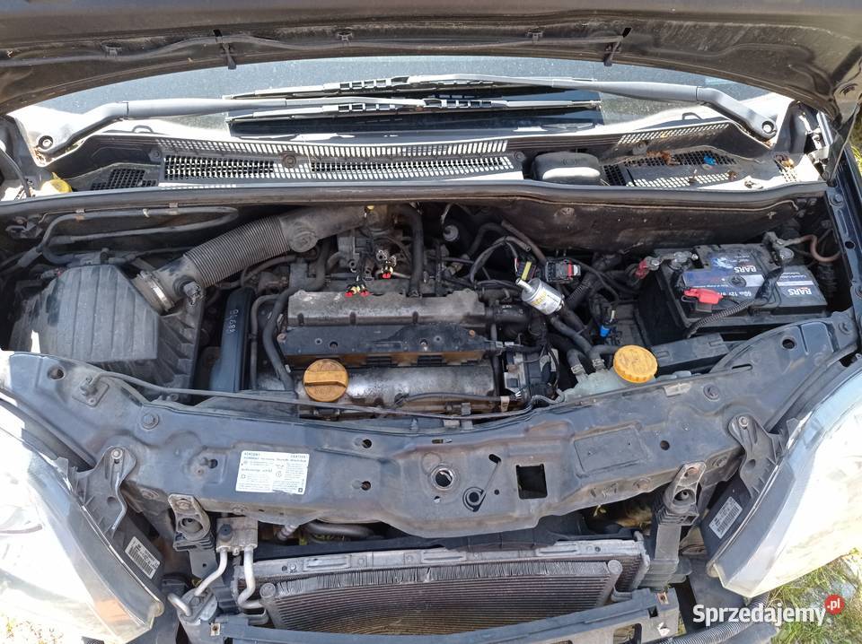 Opel Meriva A 16 74 kW 2005 r dawca części Szklarka Myślniewska