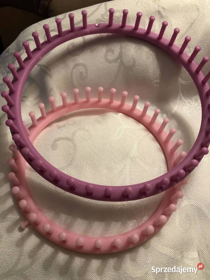 obręcz dziewiarska na golf komin czapkę 23 Zegrze