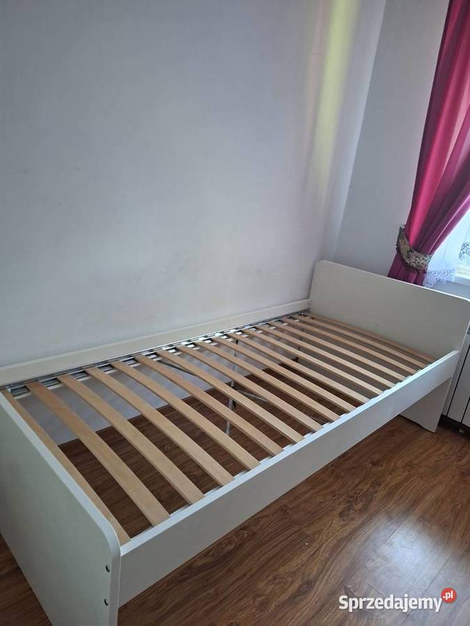 Rama łóżka jednoosobowego ikea slakt Łóżka sprzedam