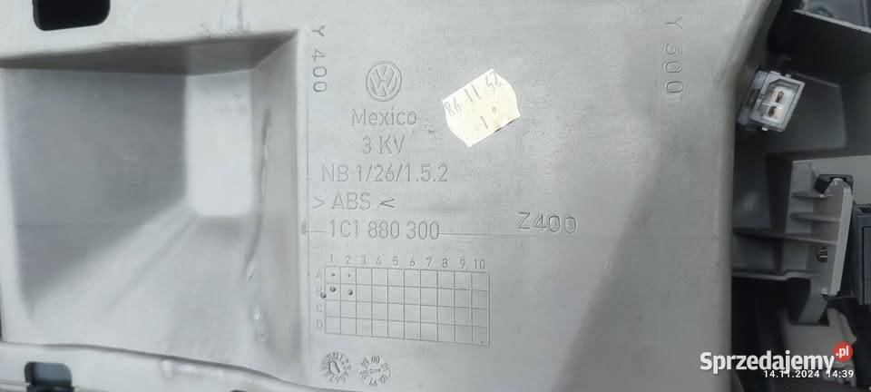 Schowek pasażera VW BEETLE Schowki, półki