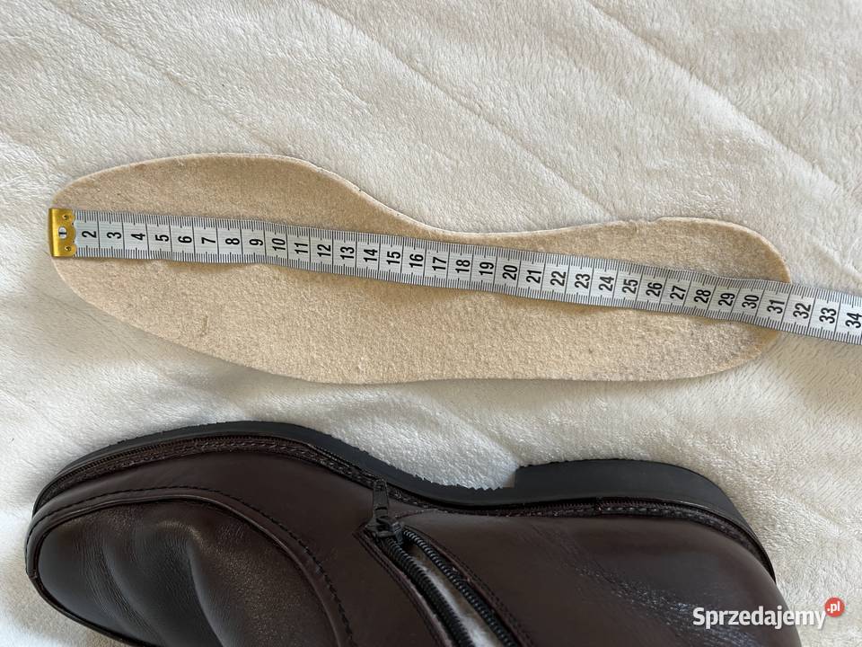 Gotthard skórzane wysokie buty kozaki męskie Jastrzębie-Zdrój