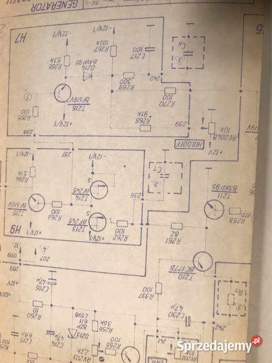 Oscyloskop OS 351 UNITRA UNIMA instrukcja Lublin