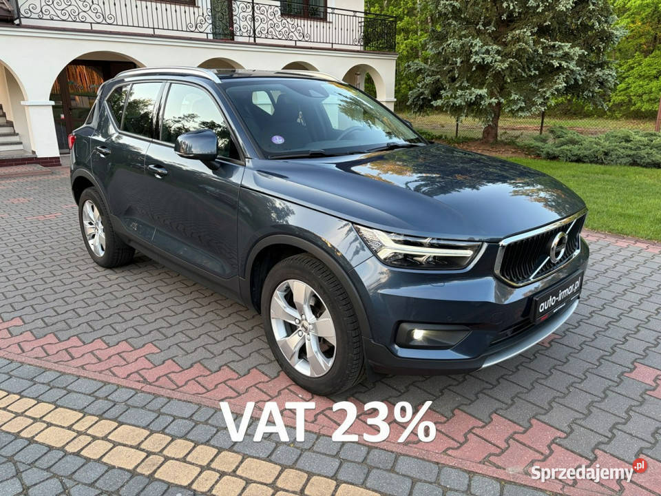 Volvo XC 40 T3 163 Kamera cofania Hak FV23 ABS Lipówki sprzedam
