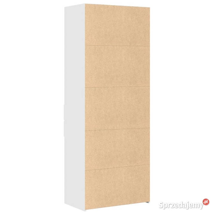 Wysoka szafka biała 70x425x185 materiał mazowieckie sprzedam