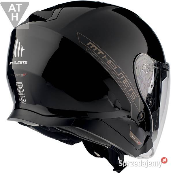 KASK MT z BLENDĄ THUNDER 3 SV CZARNY 3XL kaski warmińsko-mazurskie