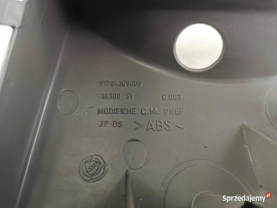 NAKŁADKA LUSTERKA PRAWA FIAT PUNTO 9397 ORYGINAŁ osobowe