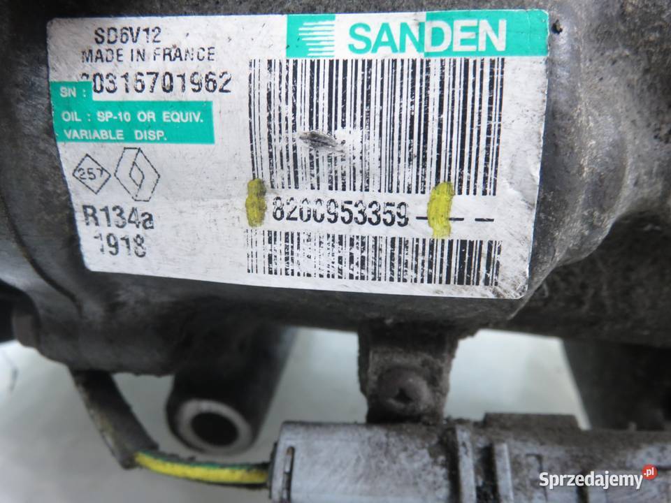 KOMPRESOR KLIMATYZACJI RENAULT CLIO III 15 dCi małopolskie