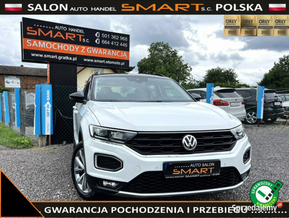 Volkswagen TRoc Kamera Full Led Benzyna Alufelgi śląskie Rydułtowy