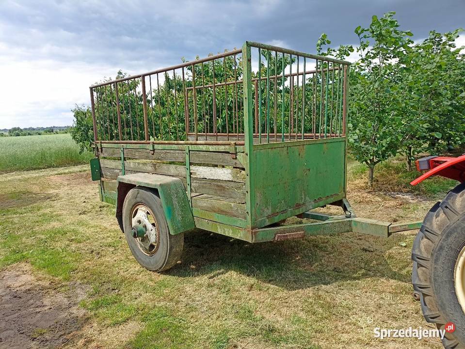 Dwukółka przyczepa rolnicza nieuszkodzony Pisary sprzedam