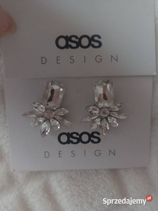 ASOS Bogato zdobione kolczyki z Londynu NOWE Kraków sprzedam