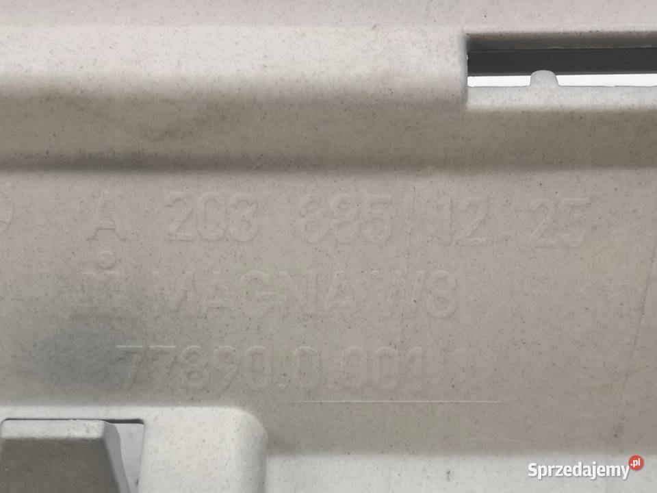 ZDERZAK TYLNY MERECEDESBENZ CKLASA COUPE CL203 osobowe