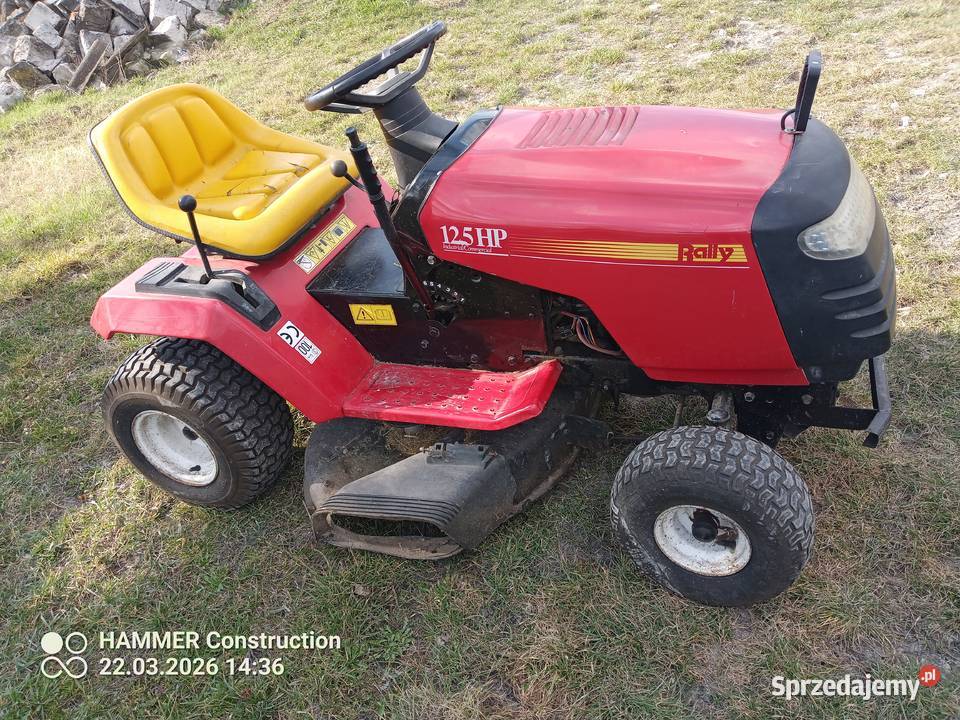 Sprzedam traktorek kosiarke rally 125 hp