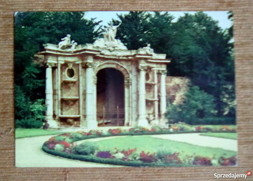 GROTA NEPTUNA ROKOKOWA GROTA OGRODOWA W Piszczac