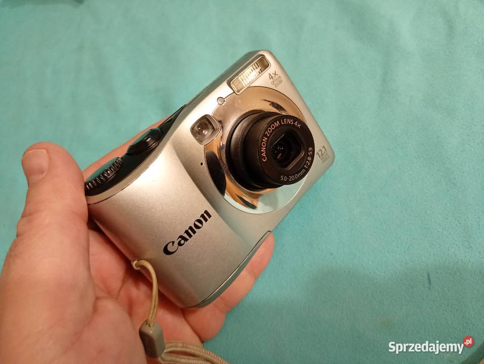 Ładny Canon A1200 Zasilany z 2 paluszków Katowice sprzedam