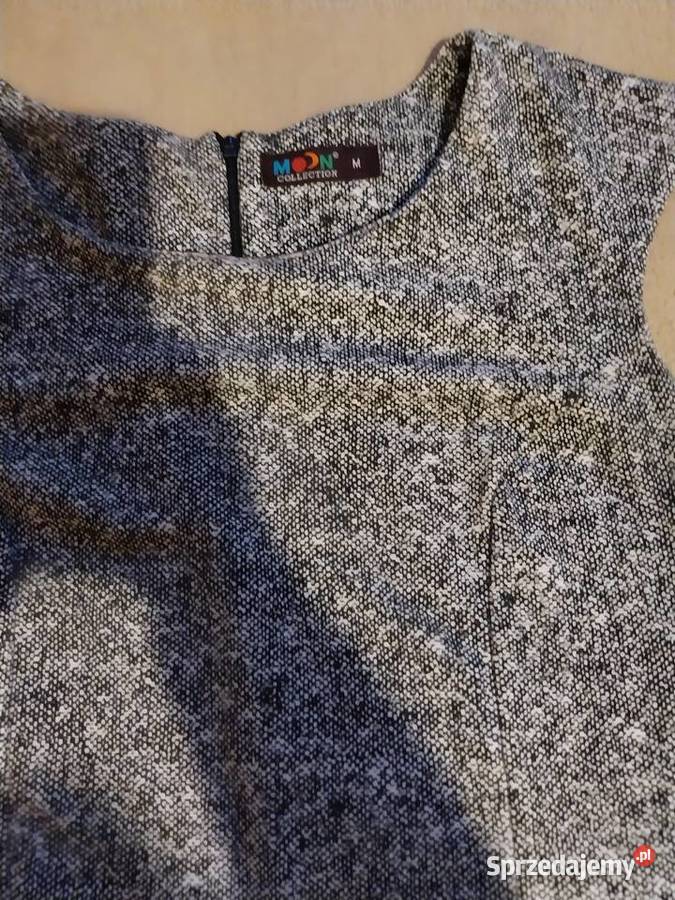 Damska tweedowa sukienka bezrękawnik Przemków sprzedam