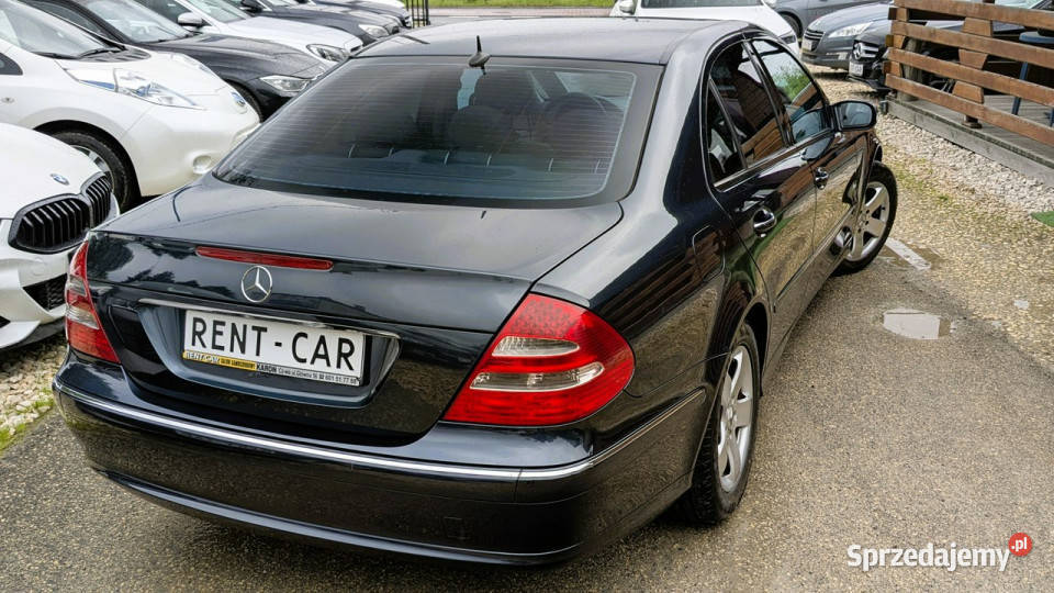 Mercedes E 220 relingi dachowe