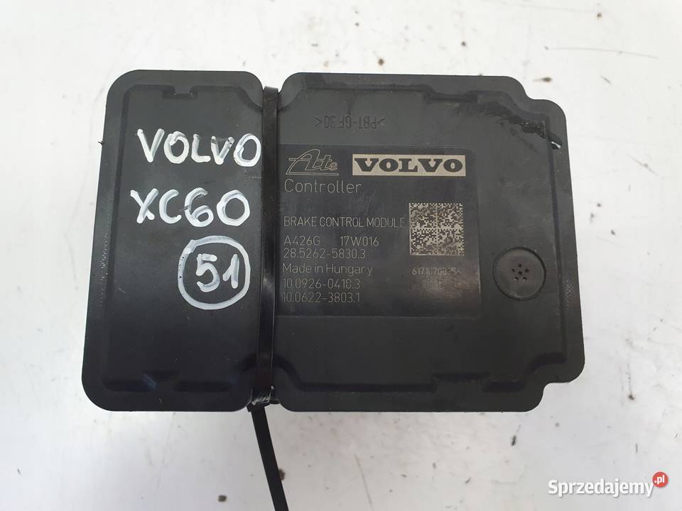 Volvo S60 II XC60 POMPA ABS hamulowa Sterownik Chełm