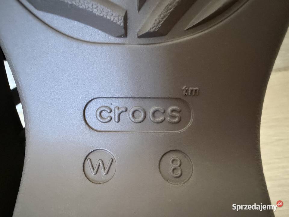 Klapki damskie Crocs BROOKLYN KNOT SKY SANDAL łódzkie Łódź