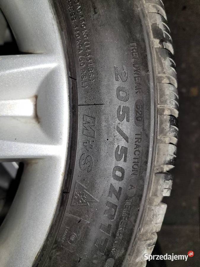 Nowe opony wielosezonowe alufelgi 17 renault