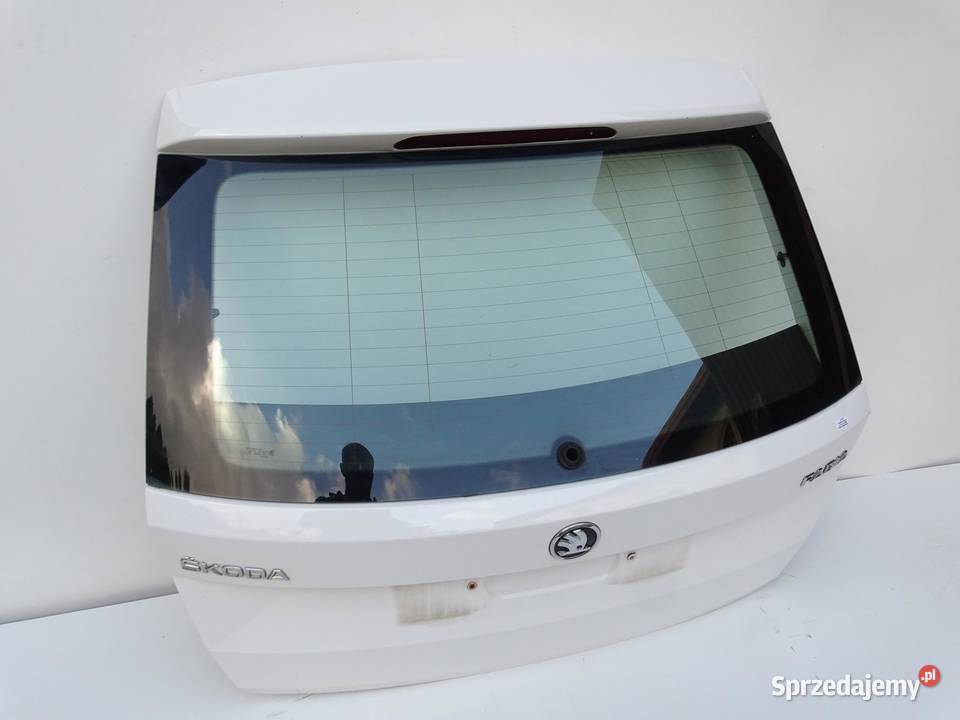 KLAPA TYŁ TYLNA BAGAŻNIKA SZYBA LF9E SKODA FABIA osobowe Karoseria