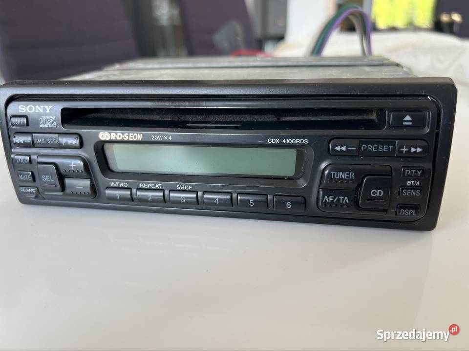 Radio Sony CDX4100 RDS