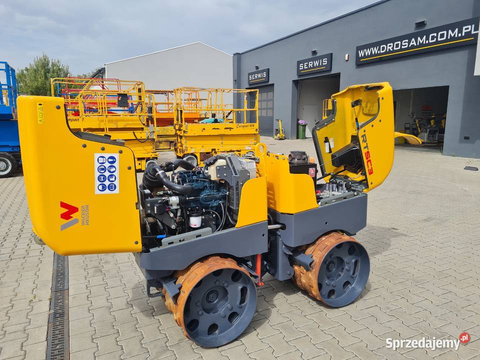 Walec Wacker Neuson RTSC3 2017 Dąbrowa Tarnowska