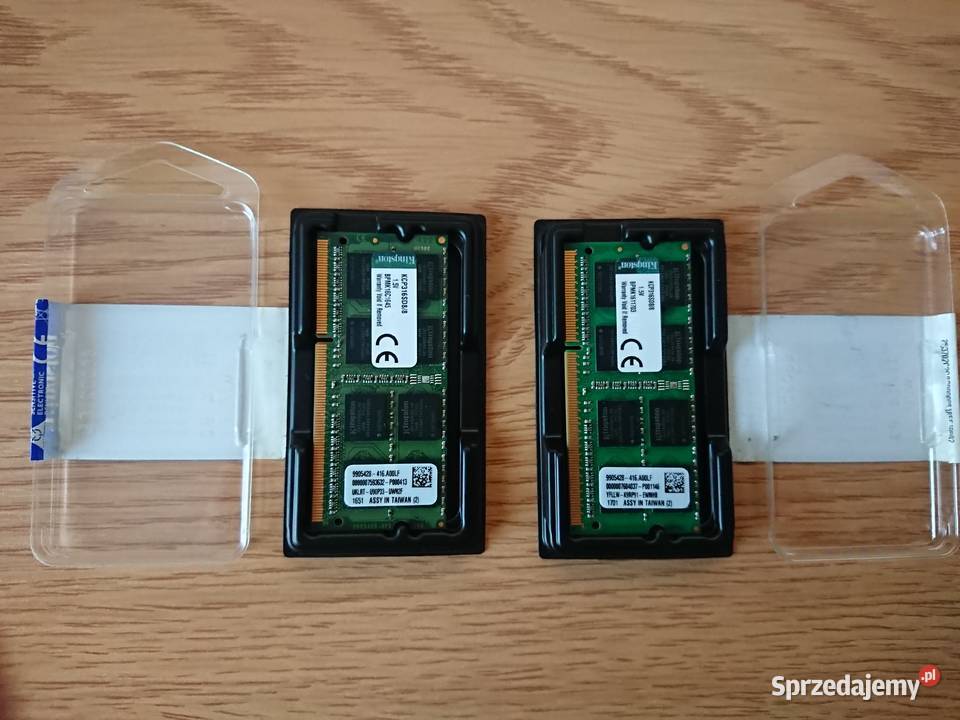 Pamięć RAM 16 GB 2x8 DDR3 Kingston Podzespoły bazowe Nowa Słupia