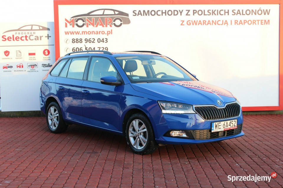 koda Fabia AMBITION 10 TSI 95 Salon Polska 2022 216000km Włocławek
