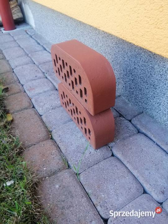 Cegła klinkier czerwona zaokrąglona na Gdańsk
