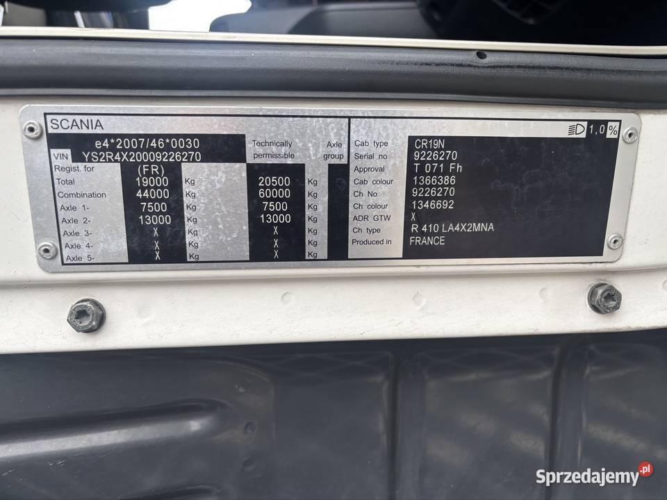 Scania R 410 Stryków