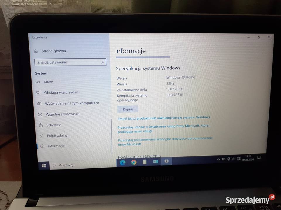netbook Samsung NC210 Win10 Komputery i Akcesoria mazowieckie Warszawa